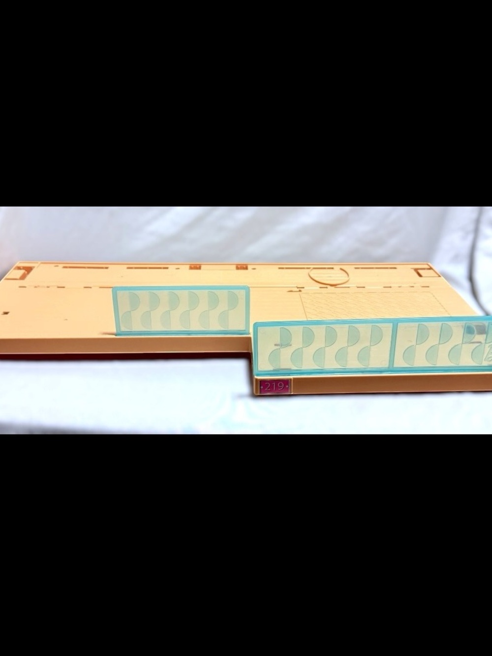 Barbie Dreamhouse FHY73 2nd Story Floor Replacement Panel w/ Blue Rails & Screws